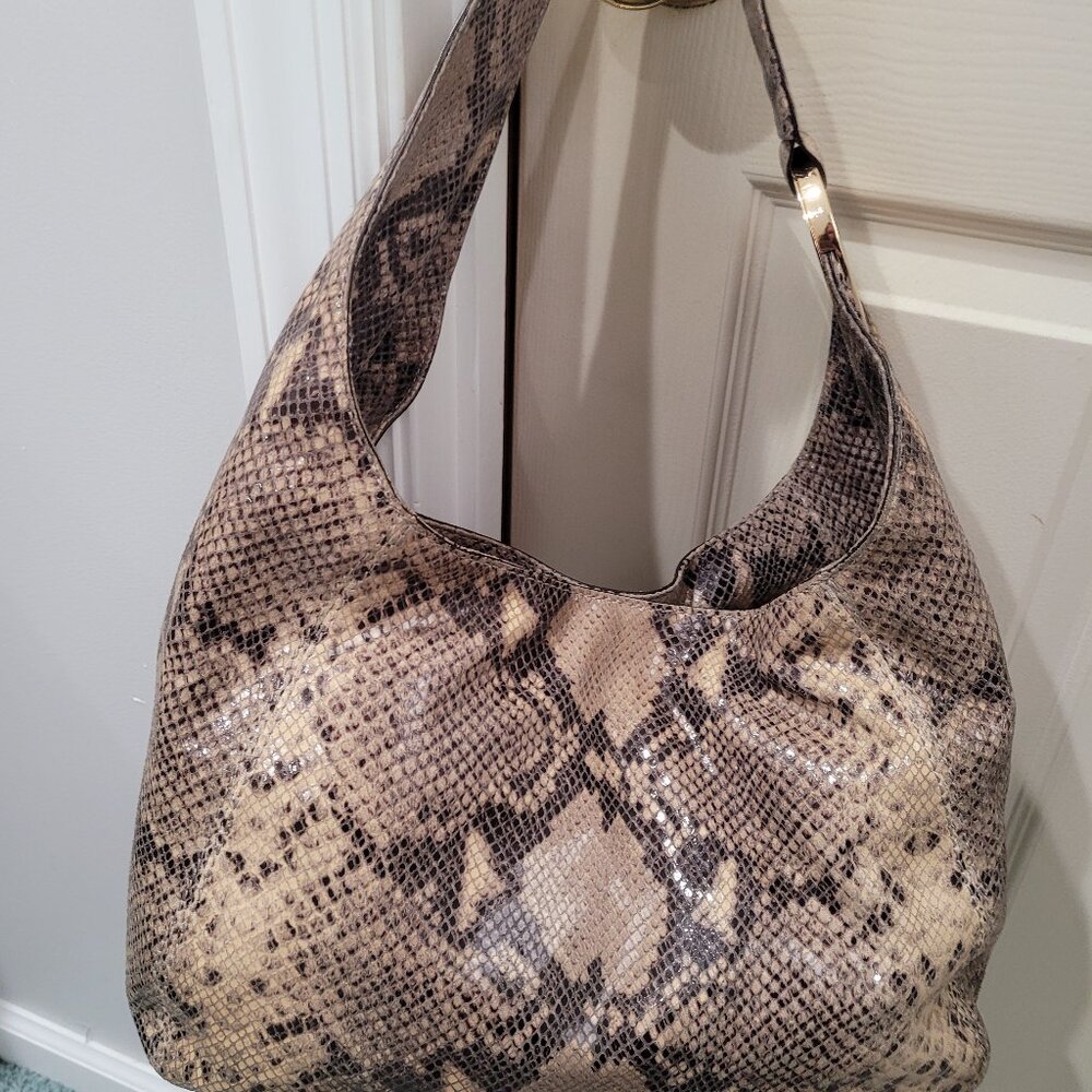 Michael Kors snake hobo bag